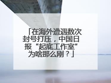 在海外遭遇数次封号打压，中国日报“起底工作室”为啥那么刚？